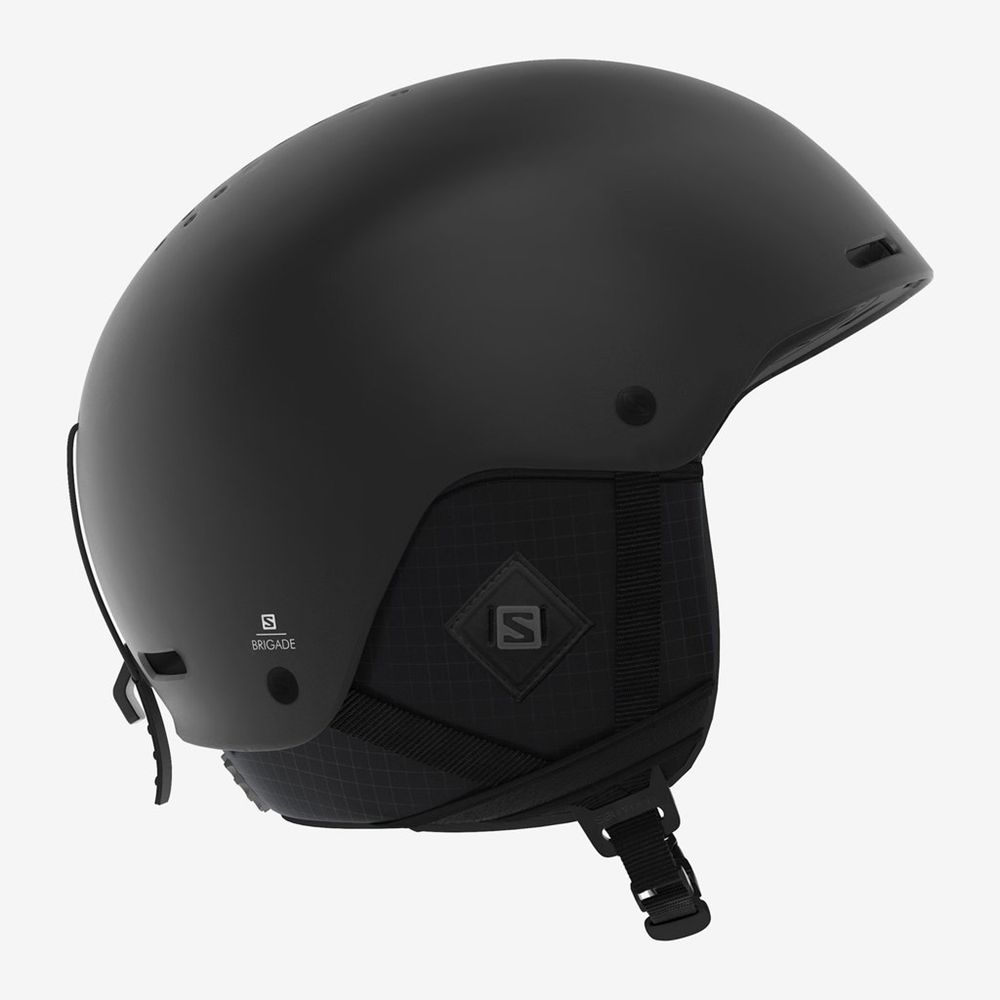 Salomon Israel BRIGADE+ - Mens Helmets - Black (ETQW-94821)